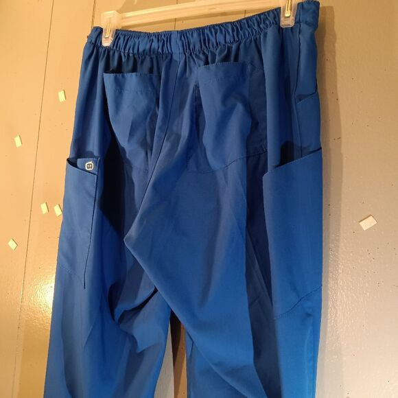 Wonder Wink W123 Ladies Flat Front Double Cargo Scrub Pants XL - Picture 4 of 7